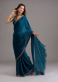 Synthetic Crepe Sarees